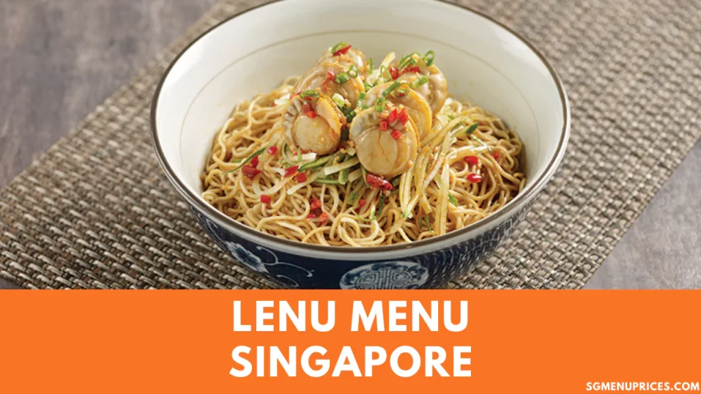 Lenu Menu Singapore