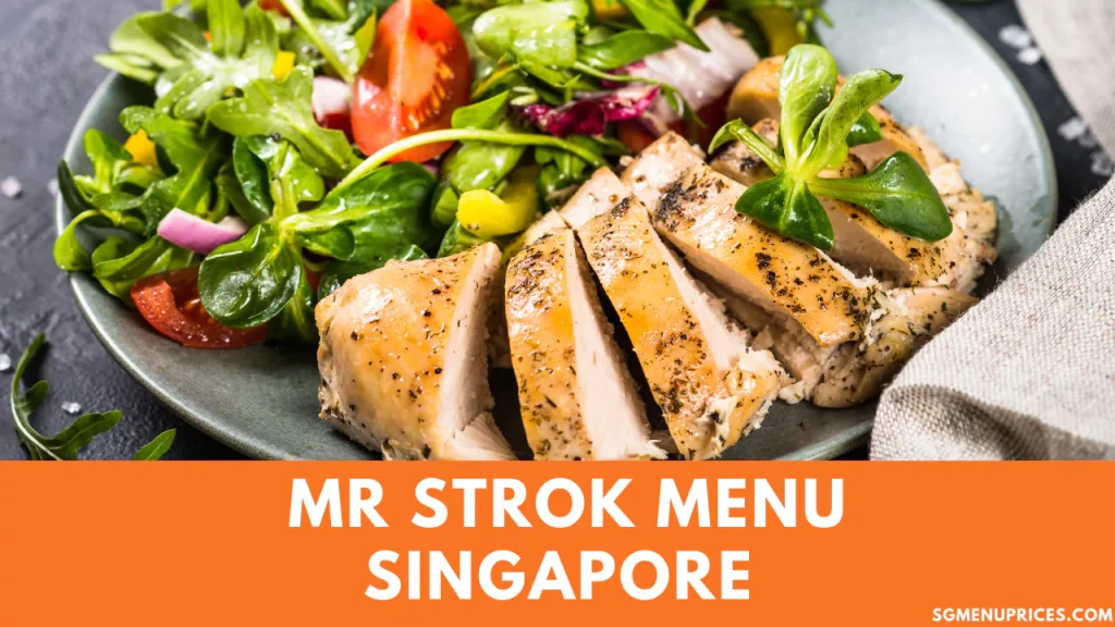 Mr Strok Menu