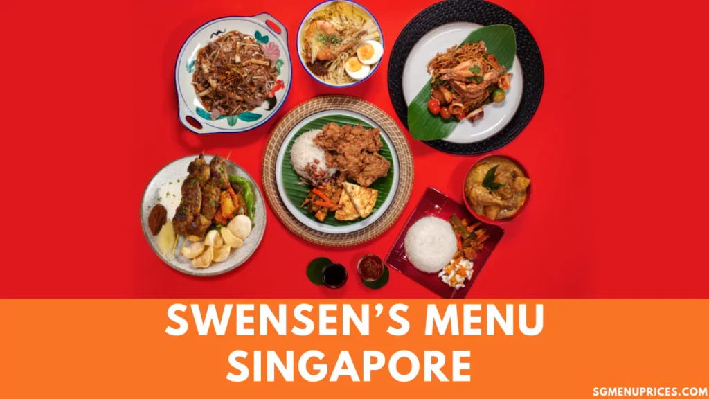 Swensen's singapore menu