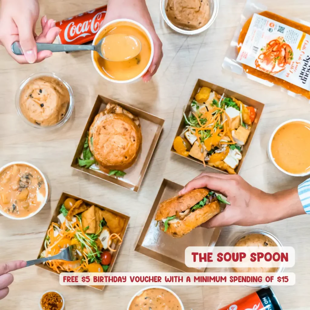 soup spoon menu 
