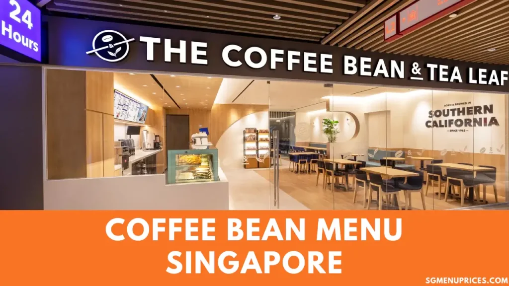 Coffee Bean Menu Singapore