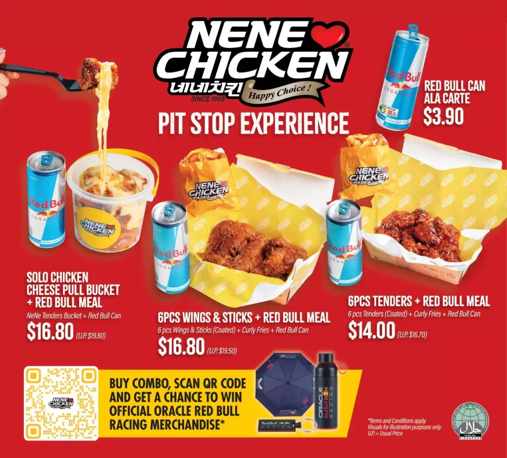 NeNe Chicken Redbull Promotion 