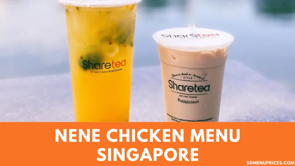 Sharetea Menu