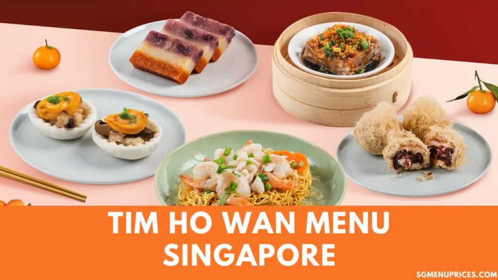 Tim Ho Wan Menu Singapore