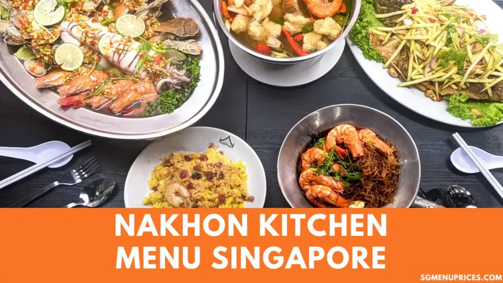 Nakhon Kitchen Menu