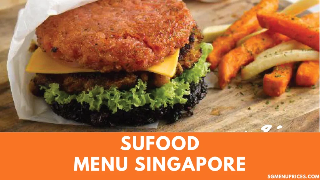 Sufood Singapore Menu