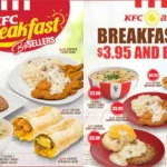 KFC Breakfast Menu