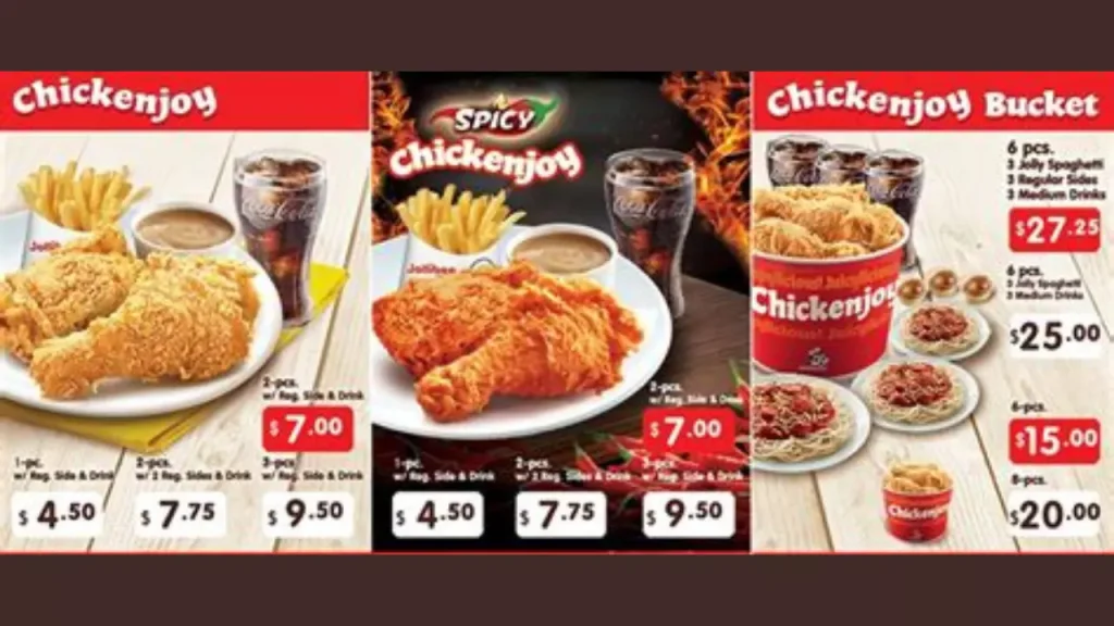 Chickenjoy Jollibee Singapore Menu