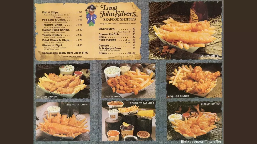 Platters Long John Silvers Menu