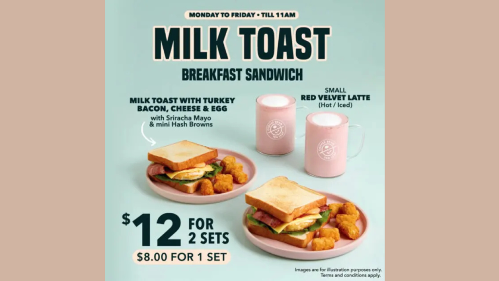 Breakfast Set Coffee Bean Breakfast Promo