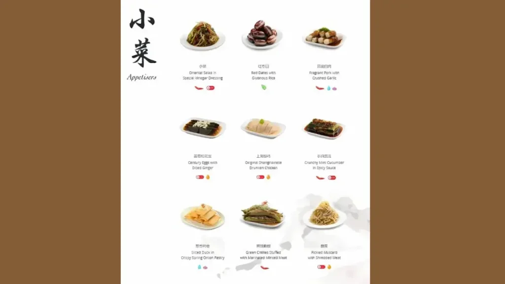 Appetizers Din Tai Fung Menu Prices