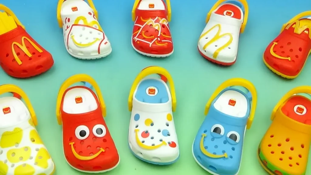 Captured Hearts Mcdonalds Crocs Happy Meal Toys