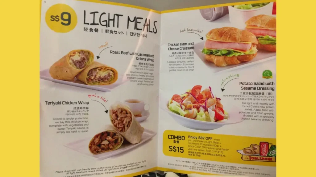 Prices and Combos Scoot Meal