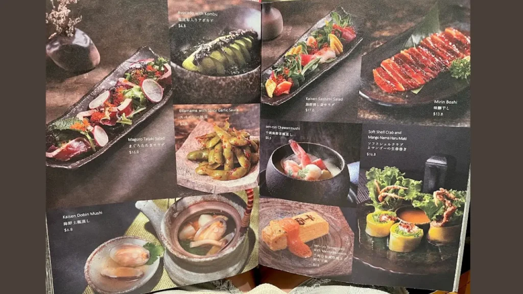 Fresh Ingredients Senryo Ion Menu