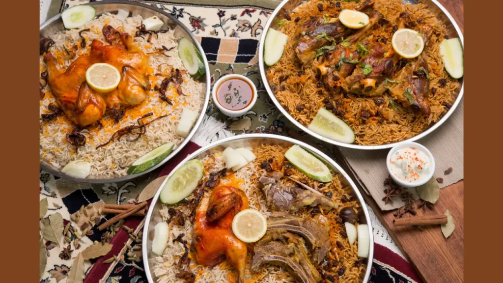 Mains and Signature Platters Abu Mubarak Mandi Rice Restaurant