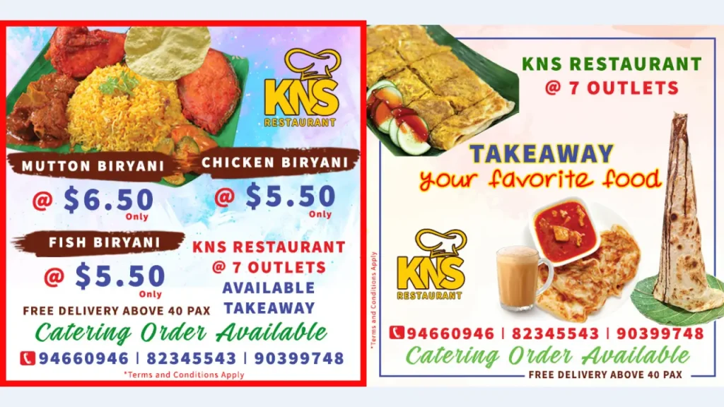 Takeaways and Special Deals KNS Restaurant