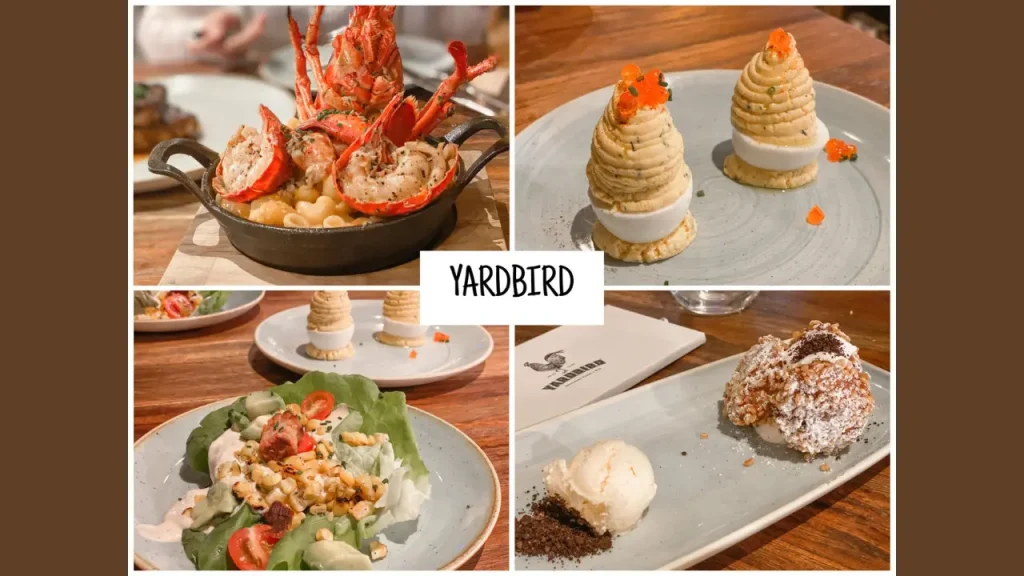 Yardbird Southern Table and Bar Menu