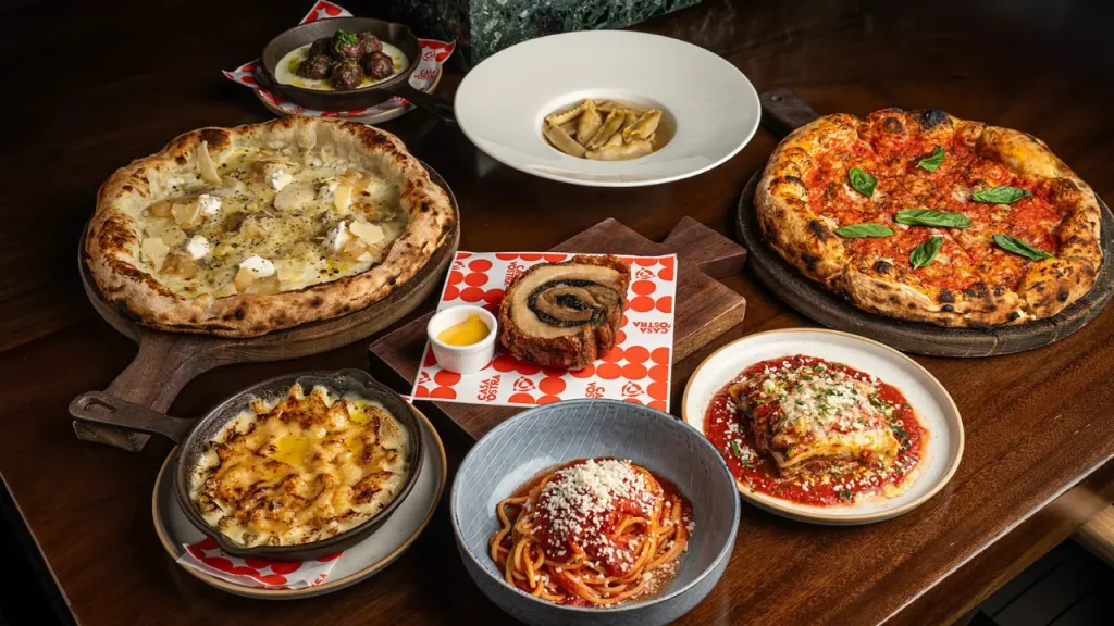 Casa Vostra, Raffles City Menu