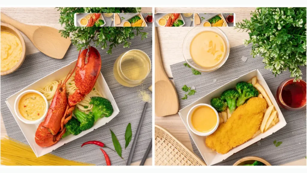 Salmon and Seafood Dishes IKEA Tampines Restaurant Menu