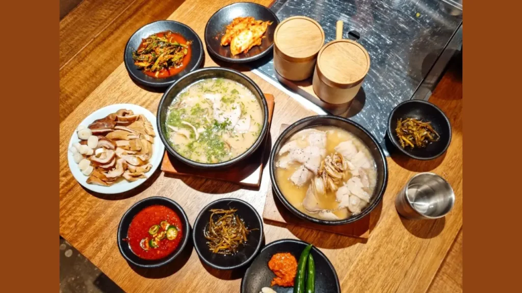 Cold Noodles Um Yong Baek Menu