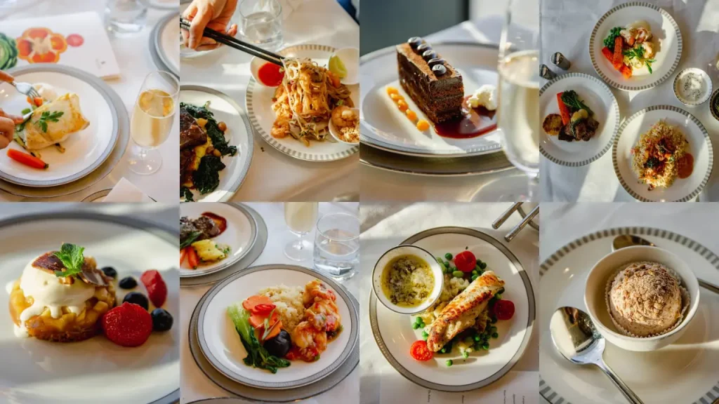 Singapore Airlines Food Menu