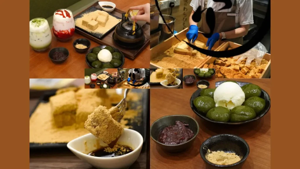 Warabimochi Kamakura Menu