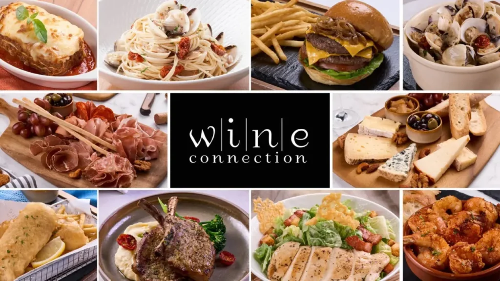 Wine Connection Food Menu