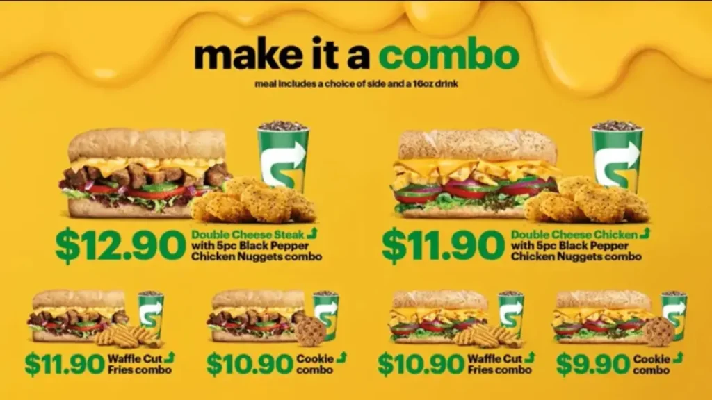 Sandwich Choices Subway Menu Singapore