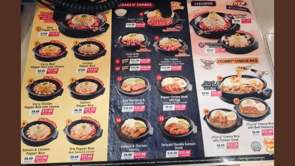 Local Singaporean Flavors Waterway Point Food