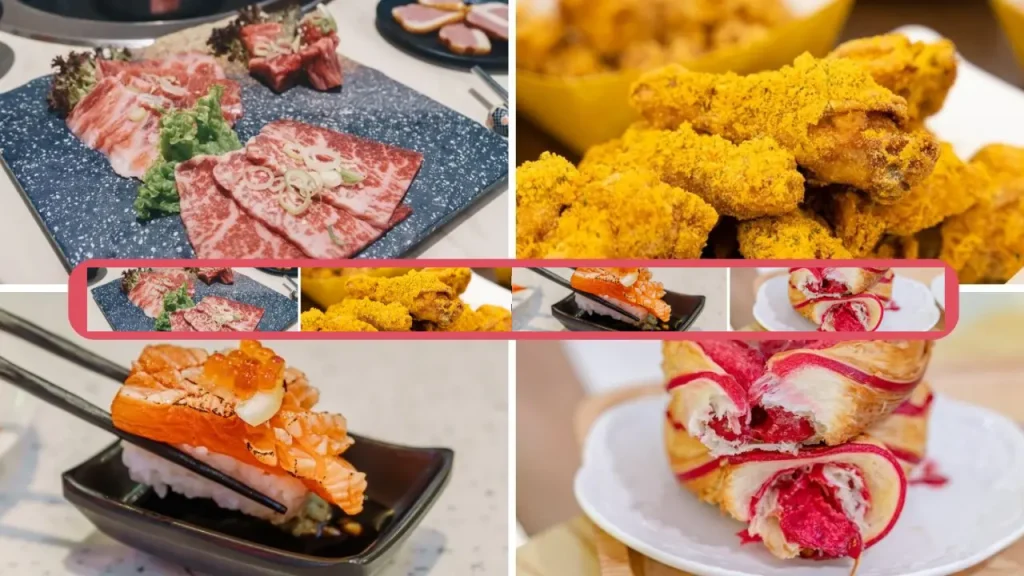 Types of Cuisine Marina Square Food