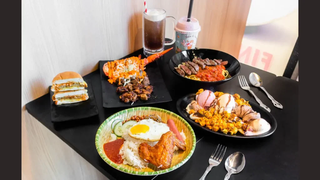 Western and Fusion Dining Hillion Mall Food