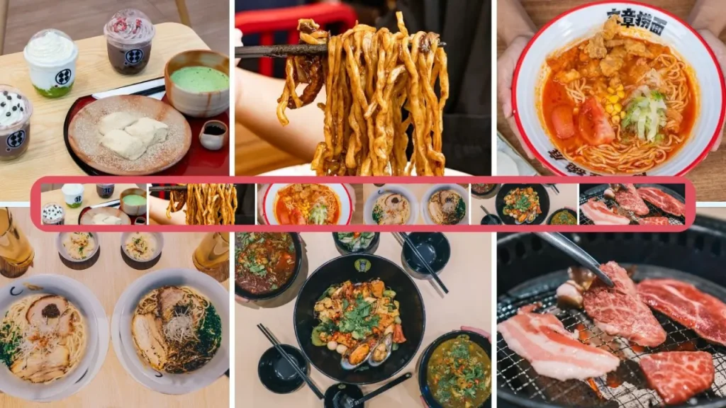 Western Dining Options Waterway Point Food