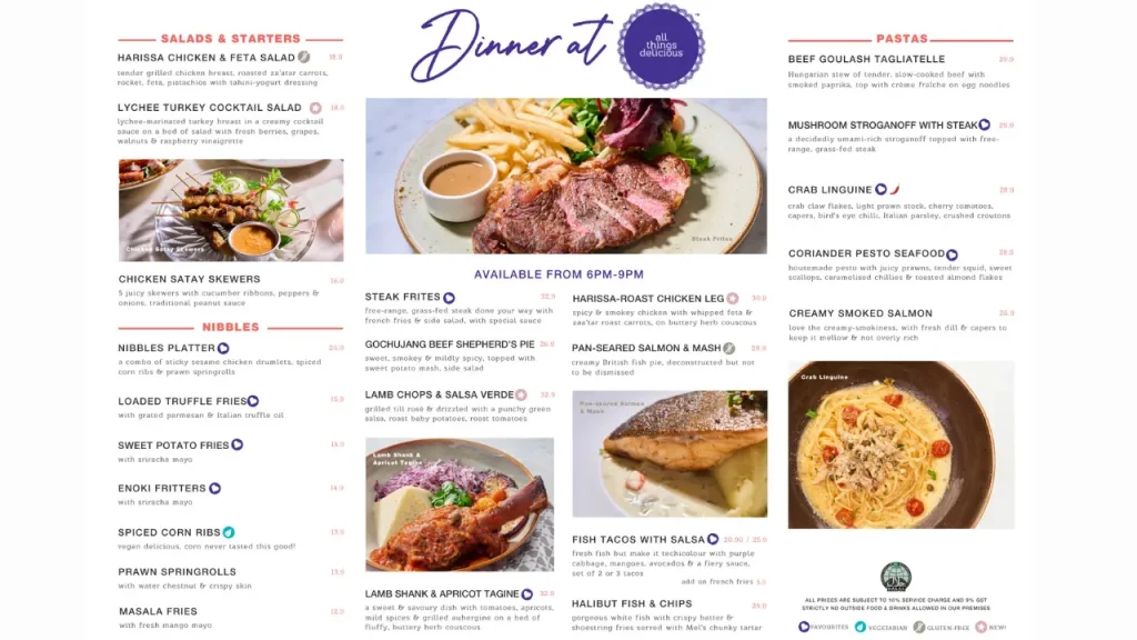 Signature Brunch Dishes All Things Delicious Menu