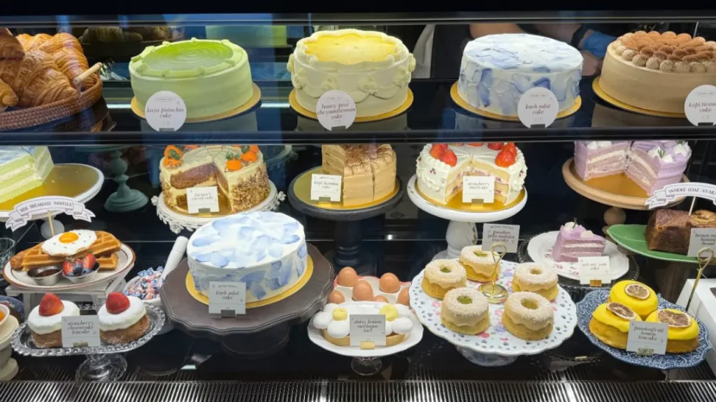 Whole Cakes Rise Bakehouse Menu